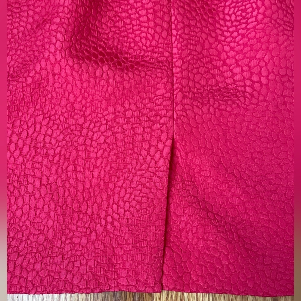 NWT! Banana Republic Petite Pink Textured Dress - Picture 10 of 14